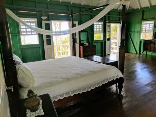 Bedroom at Fairview Great House St Kitts