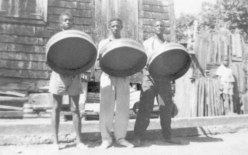 St Kitts Steel band 1955