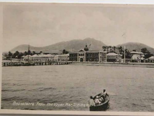 Pier in 1950 St Kitts